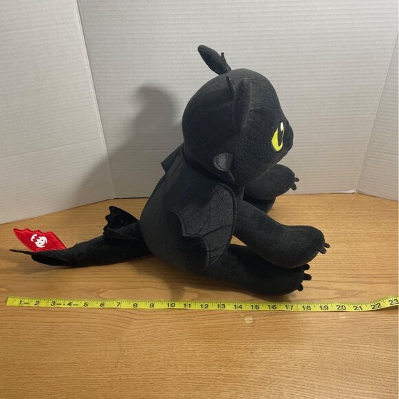 Build-A-Bear How to Train Your Dragon Toothless Plush Red Tail Limited Edition - Picture 12 of 16